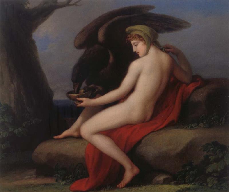 Angelika Kauffmann Ganymed und der Adler oil painting image